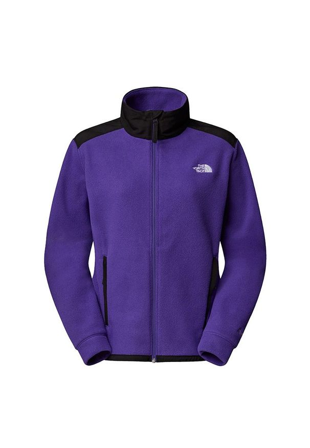 Bluza The North Face Polartec Alpine 200 0A7WWMS961 - fioletowa. Kolor: fioletowy. Materiał: poliester, polar. Sezon: jesień, zima. Styl: klasyczny. Sport: narciarstwo