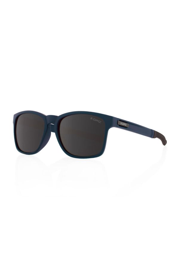 Okulary przeciwsłoneczne unisex OPC FARGO Matt Navy Blue + ETUI. Kolor: niebieski. Sport: kolarstwo, turystyka piesza