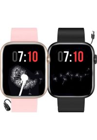 Smartwatch Gravity GT3-1 Różowy. Rodzaj zegarka: smartwatch. Kolor: różowy #1
