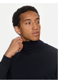 PAUL & SHARK - Paul&Shark Golf C0P1042 Granatowy Regular Fit. Typ kołnierza: golf. Kolor: niebieski. Materiał: wełna #5