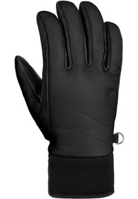 Rękawice narciarskie Reusch Juliette. Kolor: czarny. Materiał: skóra. Technologia: Primaloft. Sport: narciarstwo