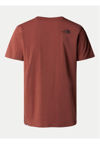 The North Face T-Shirt Simple Dome NF0A87NG Czerwony Regular Fit. Kolor: czerwony. Materiał: bawełna