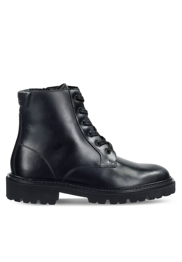 GANT - Gant Trapery 31531116 Czarny. Kolor: czarny. Materiał: skóra