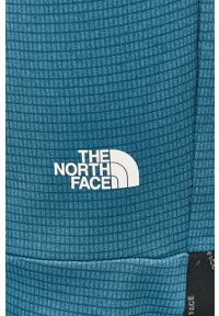 The North Face - Spodnie. Kolor: niebieski. Materiał: poliester, dzianina. Wzór: nadruk, gładki #4
