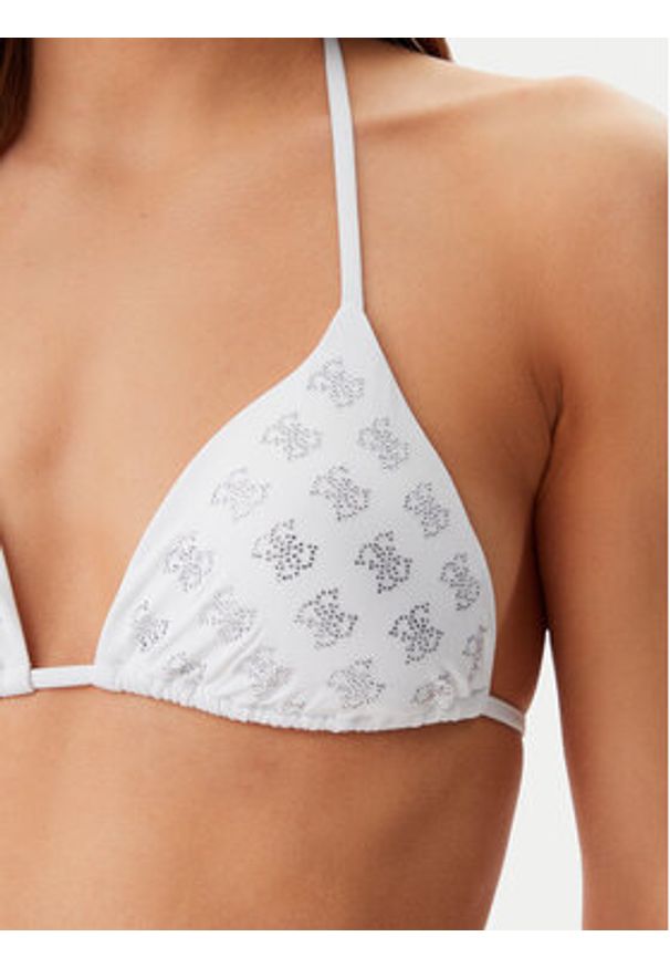 Guess Góra od bikini E5GJ13 MC040 Biały. Kolor: biały. Materiał: syntetyk