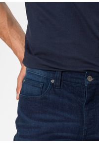 Dżinsy ze stretchem Skinny Fit Straight, średnia wysokość stanu bonprix niebieski denim. Kolor: niebieski #6
