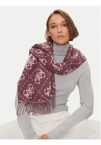 Guess Szalik AW5217 VIS03 Fioletowy. Kolor: fioletowy. Materiał: materiał