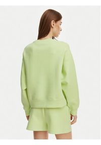 Lacoste Bluza SF0046 Zielony jasny Oversize. Kolor: zielony. Materiał: bawełna #3