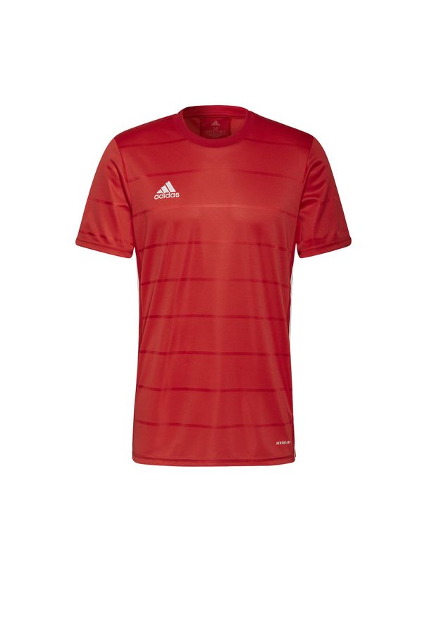 Adidas - Koszulka męska adidas Campeon 21 Jersey. Kolor: czerwony. Materiał: jersey. Sport: piłka nożna, fitness