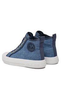MICHAEL Michael Kors Trampki Evy High Top 43R4EYFS6D Niebieski. Kolor: niebieski. Materiał: materiał #5