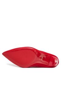 DeeZee Szpilki AB2-4503 Czerwony. Kolor: czerwony. Materiał: skóra. Obcas: na szpilce