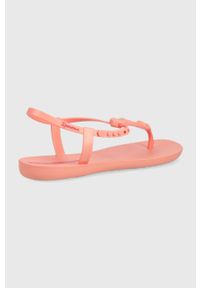 Ipanema sandały CLASS SHAPE damskie kolor różowy. Kolor: różowy. Materiał: materiał, guma. Wzór: gładki. Obcas: na obcasie. Wysokość obcasa: niski #4