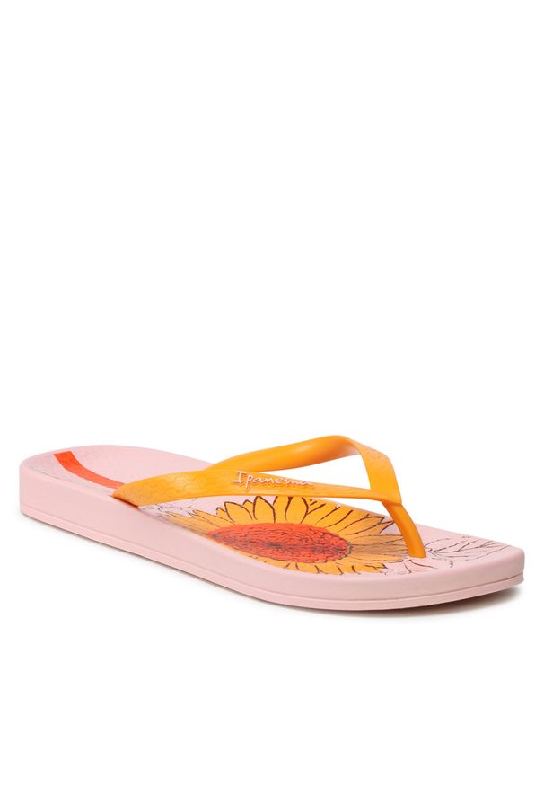 Japonki Ipanema Anat. Temas XII Fem 83178 Pink/Yellow/Orange 26110. Kolor: pomarańczowy