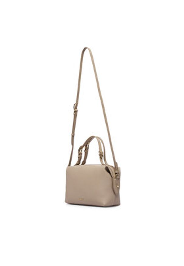 Furla Torebka Double Mini WE00870 BX3036 KH 4488S Beżowy. Kolor: beżowy. Materiał: skórzane