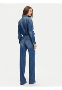 Elisabetta Franchi Kombinezon TJ-38D-51E2 Niebieski Regular Fit. Kolor: niebieski. Materiał: jeans, bawełna