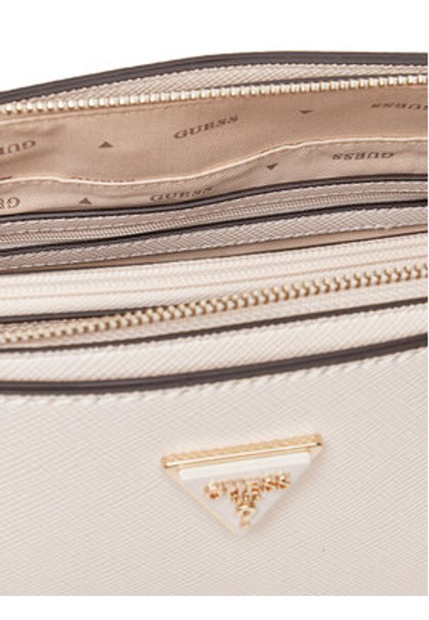 Guess Torebka Noelle II HWZG96 72070 Écru. Materiał: skórzane
