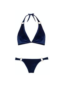MISSION SWIM - Dół od bikini Gina. Kolor: niebieski. Materiał: materiał #3