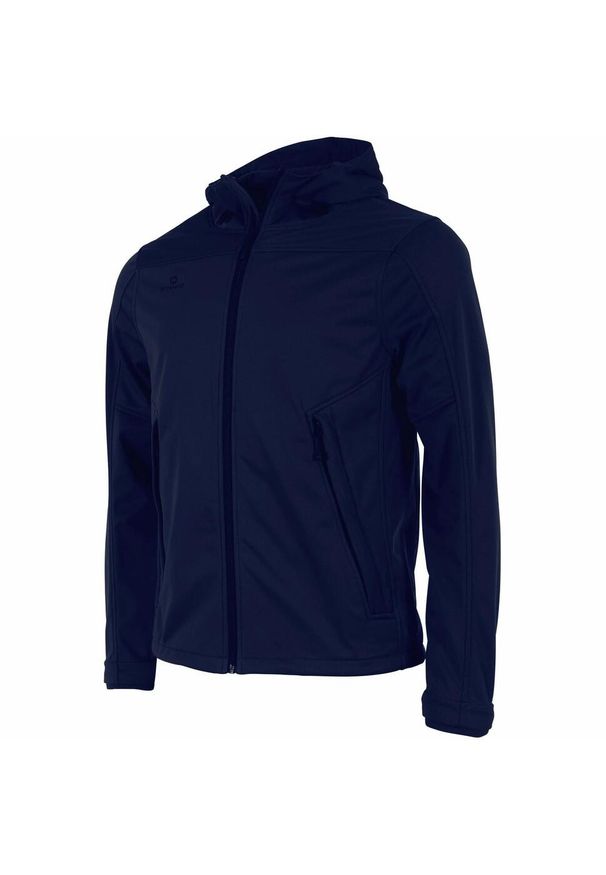 STANNO - Kurtka puchowa Stanno Prime Softshell. Kolor: niebieski. Materiał: softshell, puch. Styl: elegancki