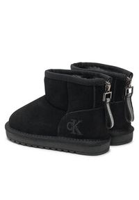 Calvin Klein Jeans Śniegowce Fur Boot V3A5-81036-0187 M Czarny. Kolor: czarny. Materiał: skóra, zamsz #5