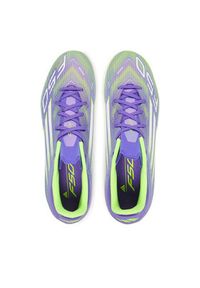 Adidas - adidas Buty do piłki nożnej F50 League Firm/Multi-Ground Boots JI0003 Fioletowy. Kolor: fioletowy. Materiał: materiał #3