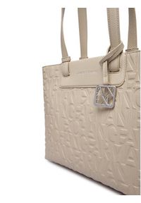 Armani Exchange Torebka XW001481 AF15774 U6208 Beżowy. Kolor: beżowy. Materiał: skórzane #3