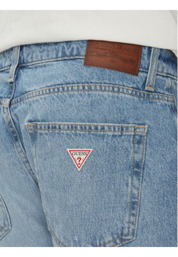 Guess Jeans Jeansy M5YA90 D5R2A Niebieski Relaxed Fit. Kolor: niebieski