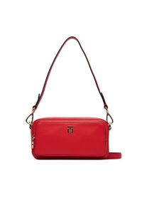 TOMMY HILFIGER - Tommy Hilfiger Torebka Th Daily Camera Bag AW0AW18377 Czerwony. Kolor: czerwony. Materiał: skórzane #1