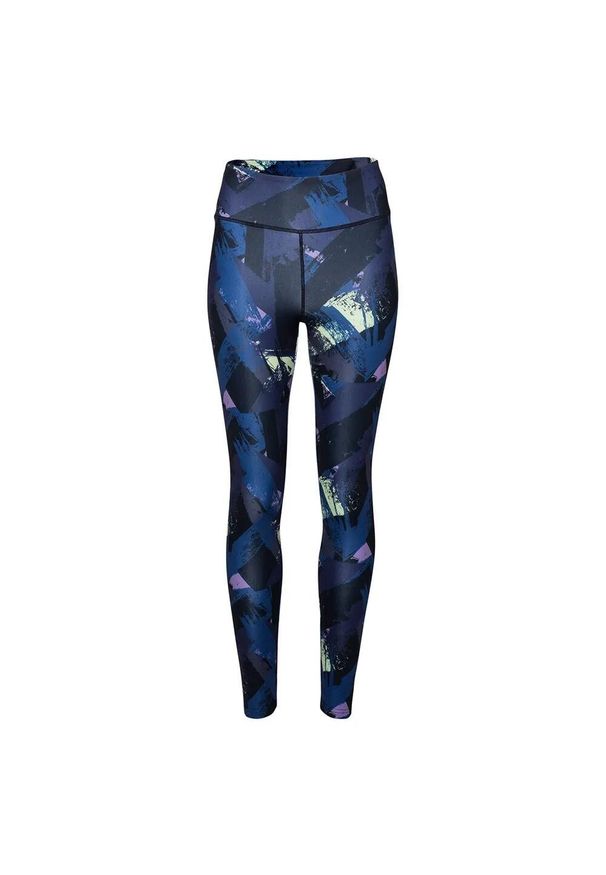 IQ - Legginsy Damskie Revla II. Kolor: niebieski. Sport: turystyka piesza