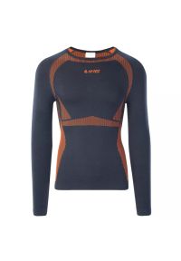 Hi-tec - Koszulka termoaktywna Hi-Tec Rair Top, męska, Rozmiar M/L. Materiał: poliester, nylon, materiał, elastan, syntetyk. Sport: narciarstwo, turystyka piesza #1