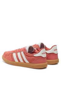 Adidas - adidas Sneakersy Breaknet Sleek IH5470 Pomarańczowy. Kolor: pomarańczowy. Materiał: skóra, zamsz #4