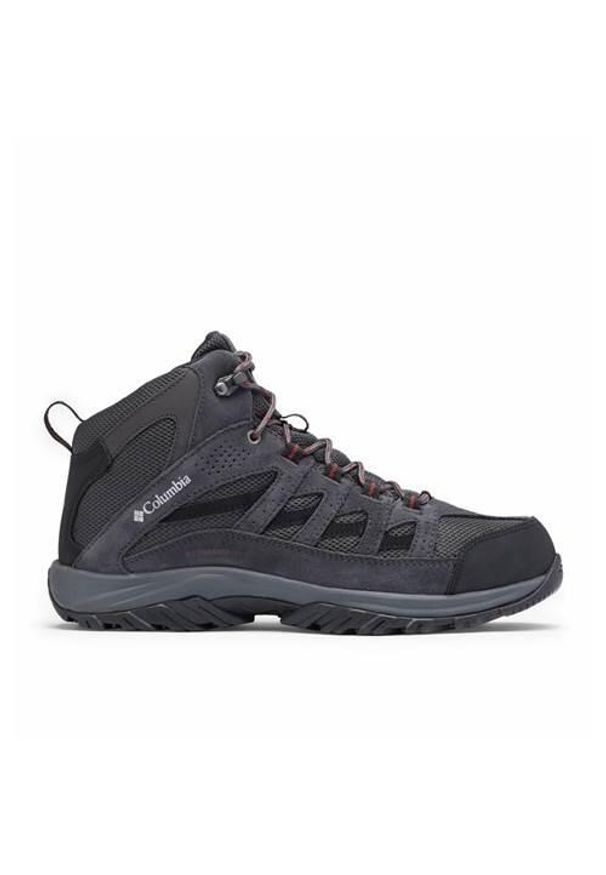 columbia - Buty trekkingowe męskie Columbia Crestwood Mid Waterproof. Kolor: czarny. Sport: turystyka piesza