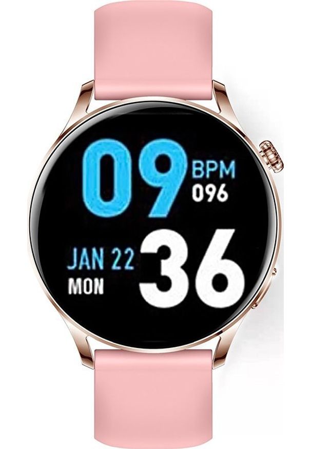 Smartwatch Rubicon RNCE81 Różowy (RNCE81). Rodzaj zegarka: smartwatch. Kolor: różowy