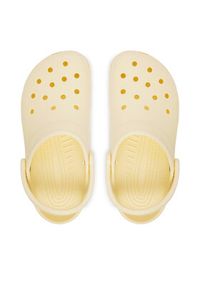 Crocs Klapki Classic 10001 Żółty. Kolor: żółty #4