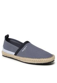 Pepe Jeans Espadryle Tourist Camp PMS10312 Granatowy. Kolor: niebieski. Materiał: materiał #4