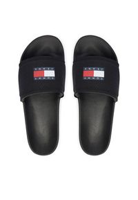 Tommy Jeans Klapki Tjm Pool Slide EM0EM01673 Czarny. Kolor: czarny. Materiał: materiał #5