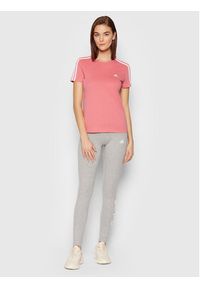 Adidas - adidas Legginsy Loungewear Essentials Logo GL0638 Szary Slim Fit. Kolor: szary. Materiał: bawełna