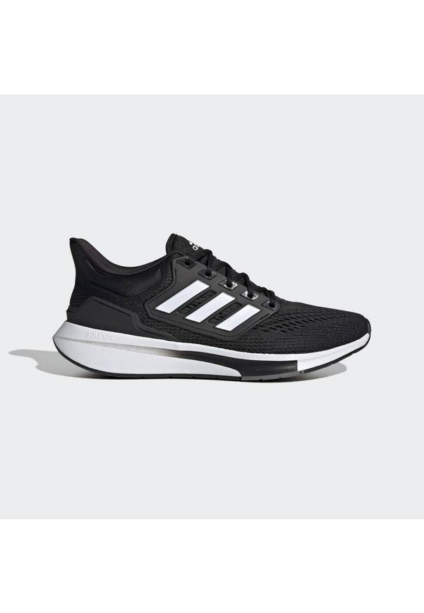 Adidas - Buty do biegania adidas EQ21. Kolor: biały, wielokolorowy, czarny, szary