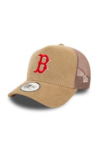 New Era Czapka z daszkiem Mlb Cord Trucker Bo 60565522 Beżowy. Kolor: beżowy. Materiał: materiał #1