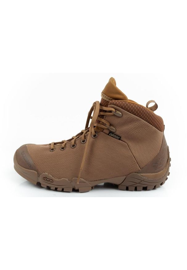 Buty trekkingowe damskie Garmont Nemesis 4.0 GORE-TEX. Kolor: brązowy. Materiał: materiał, syntetyk. Szerokość cholewki: normalna. Technologia: Gore-Tex. Sport: turystyka piesza