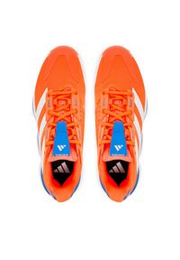 Adidas - adidas Buty halowe Stabil 16 Indoor JP7274 Pomarańczowy. Kolor: pomarańczowy. Materiał: materiał #3