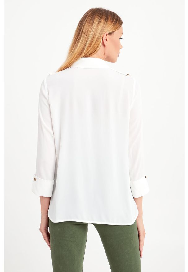 Elisabetta Franchi - KOSZULA ELISABETTA FRANCHI. Okazja: na co dzień. Styl: elegancki, casual