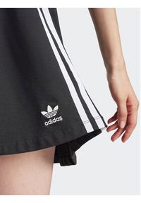 Adidas - adidas Spódnica trapezowa 3-Stripes IU2526 Czarny Loose Fit. Kolor: czarny. Materiał: bawełna #2