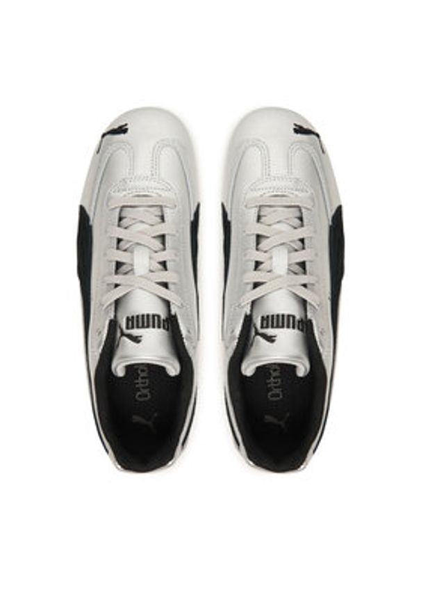 Puma Sneakersy Speedcat Metallic 403689 01 W Srebrny. Kolor: srebrny. Materiał: skóra