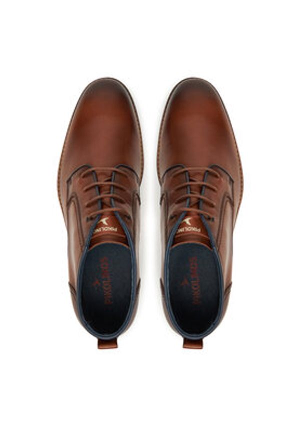 Pikolinos Półbuty M4V-8081C1 Brązowy. Kolor: brązowy. Materiał: skóra