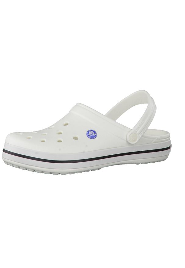 Buty do chodzenia męskie Crocs Crocband Clogs. Kolor: biały. Materiał: materiał, syntetyk