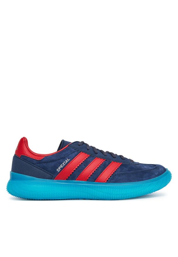 Adidas - adidas Buty halowe HB Spezial Pro GX3767 Granatowy. Kolor: niebieski. Materiał: skóra, zamsz