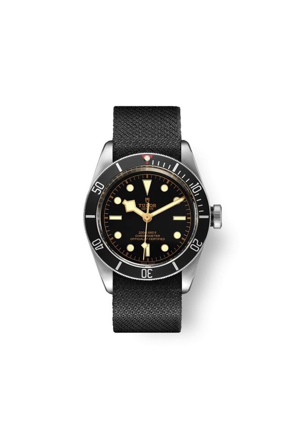 TUDOR BLACK BAY 79230N STRAP BLACK INDEX PINK