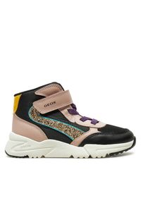 Sneakersy Geox. Wzór: kolorowy