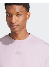 Adidas - adidas T-Shirt ALL SZN IR9116 Fioletowy Loose Fit. Kolor: fioletowy. Materiał: bawełna