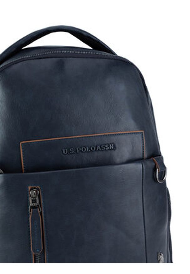 U.S. Polo Assn. Plecak BIUXT5739MVP Granatowy. Kolor: niebieski. Materiał: skóra